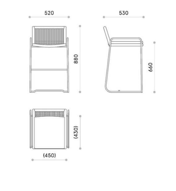 Matala Counter Chair